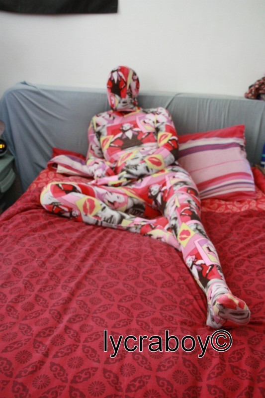 Zentai "Marylyn Monroe", fait-main (confectionné par moi-meme)
