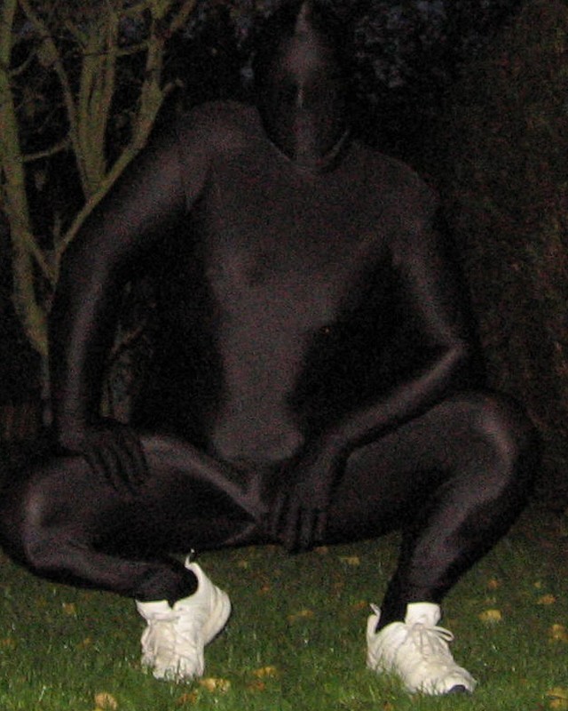 dans le jardin de nuit
