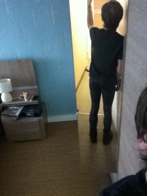 JOUR 2 - LEGGING BLEU / OR
